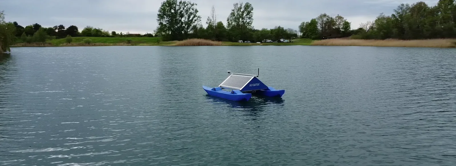 WAMO 220 im Einsatz am Sickenhöfer See